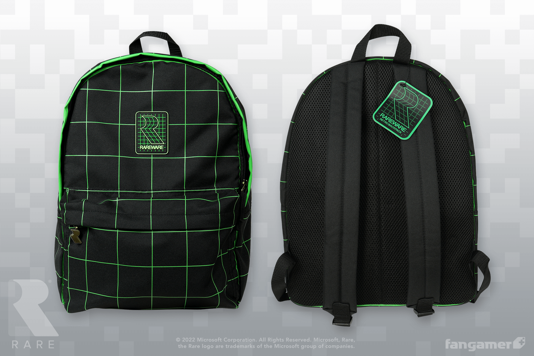 RARE」－ RAREワイヤーフレームレトロロゴ バックパック - Fangamer Japan