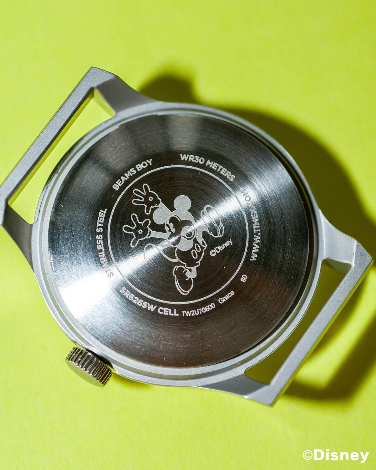 タイメックスとビームス ボーイ“くるくると回る”ディズニー/ミッキー