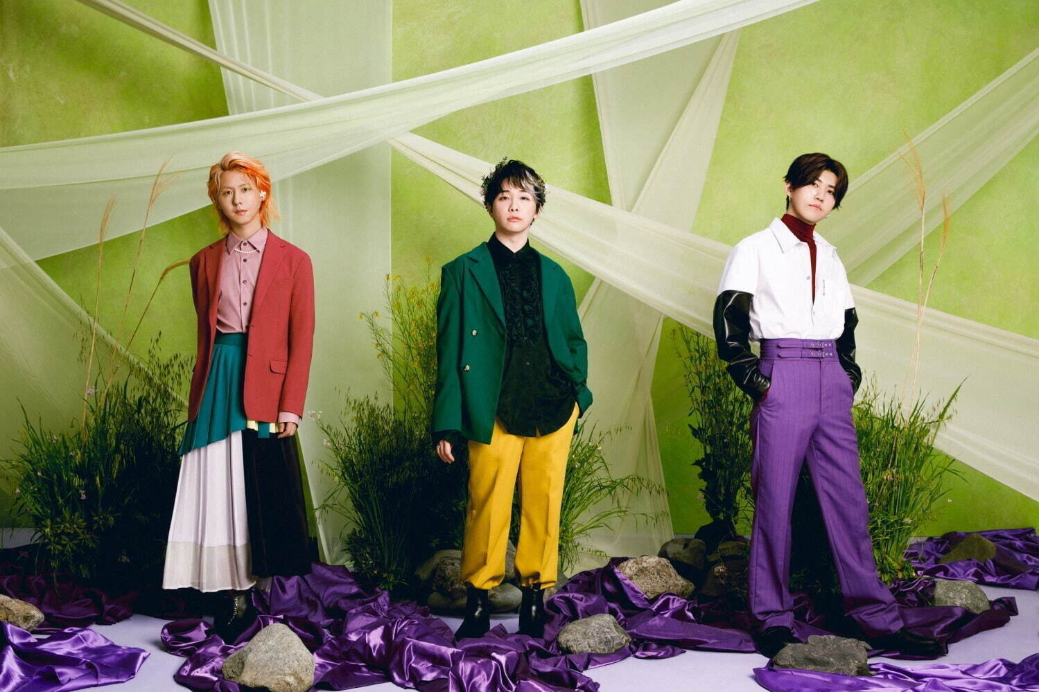 Mrs. GREEN APPLEが22年春に活動再開＆フェーズ2へ、山中綾華と髙野清