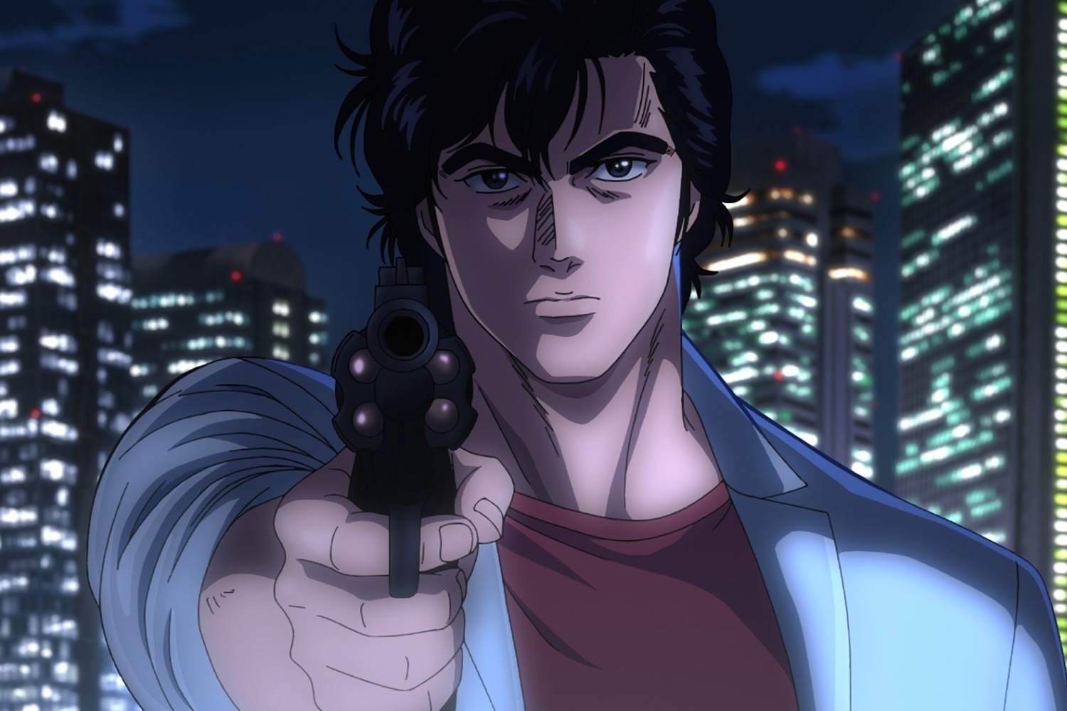 映画『劇場版シティーハンター 天使の涙(エンジェルダスト)』冴羽獠が