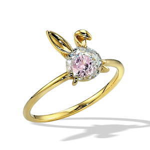 スタージュエリー ガールから“ラビット”の新作ネックレス＆リング