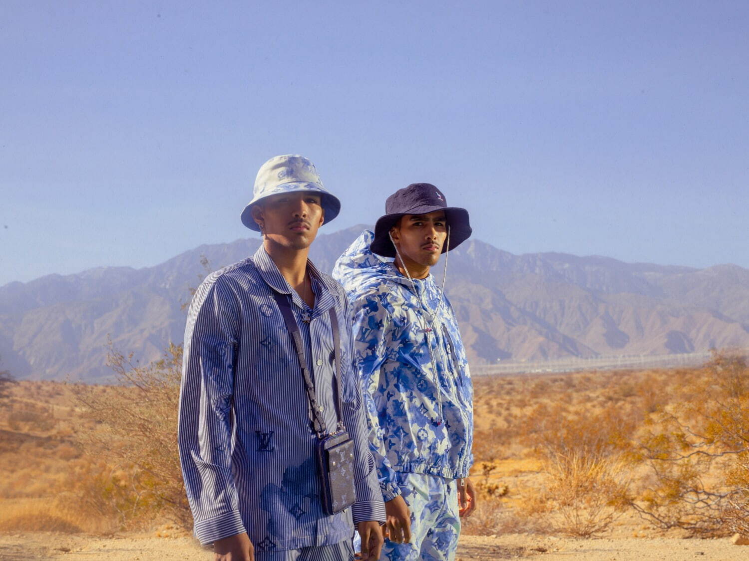 ルイ・ヴィトンのメンズ サマー新作、“水彩画”着想の「モノグラム」を