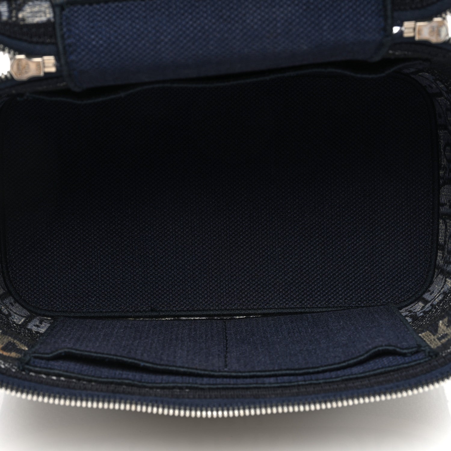 Christian Dior Oblique Diortravel Vanity Case Blue 1524079