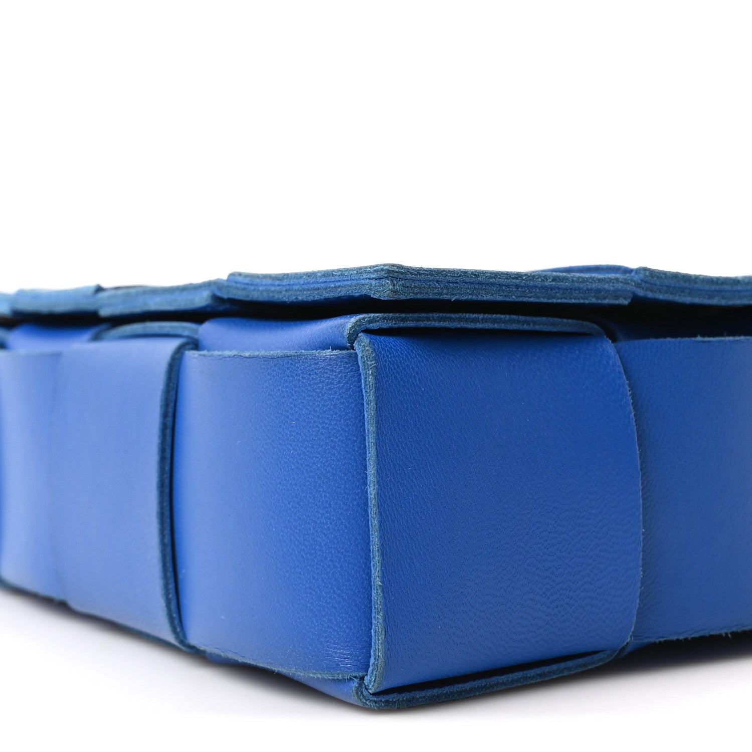 Bottega Veneta Lambskin Maxi Intrecciato Cassette Crossbody Bag