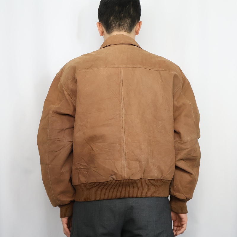 G-3 茶色 ブラウン レザージャケット| ビンテージ古着屋Feeet 通販