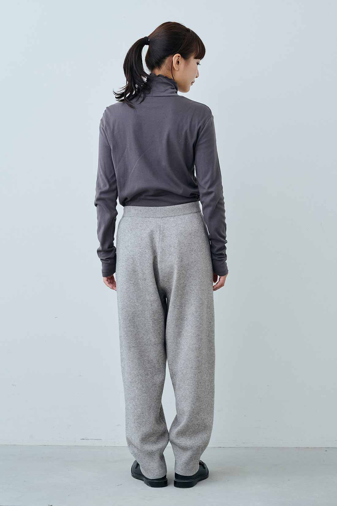 MEDE19F スウェットライクニットパンツ〈グレー〉｜MEDE19F[メデ