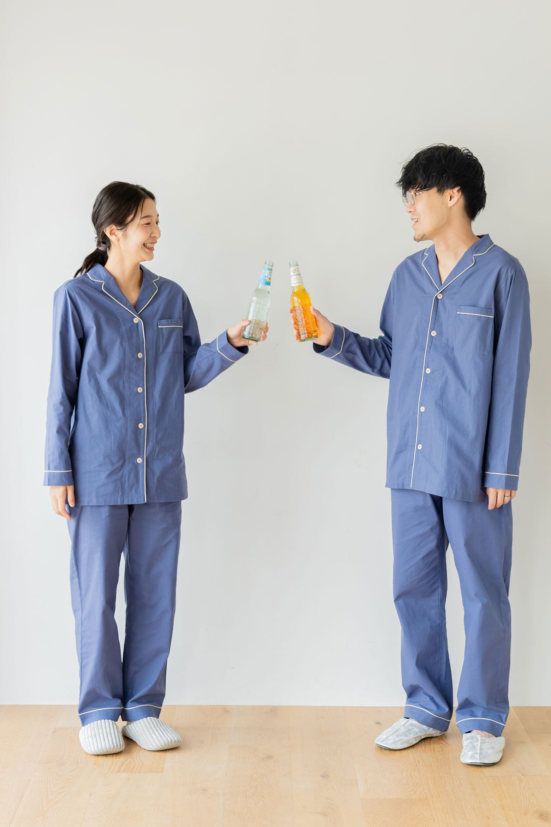 パートナーとおそろい】Moredde 肌側の微起毛が心地いい コットン