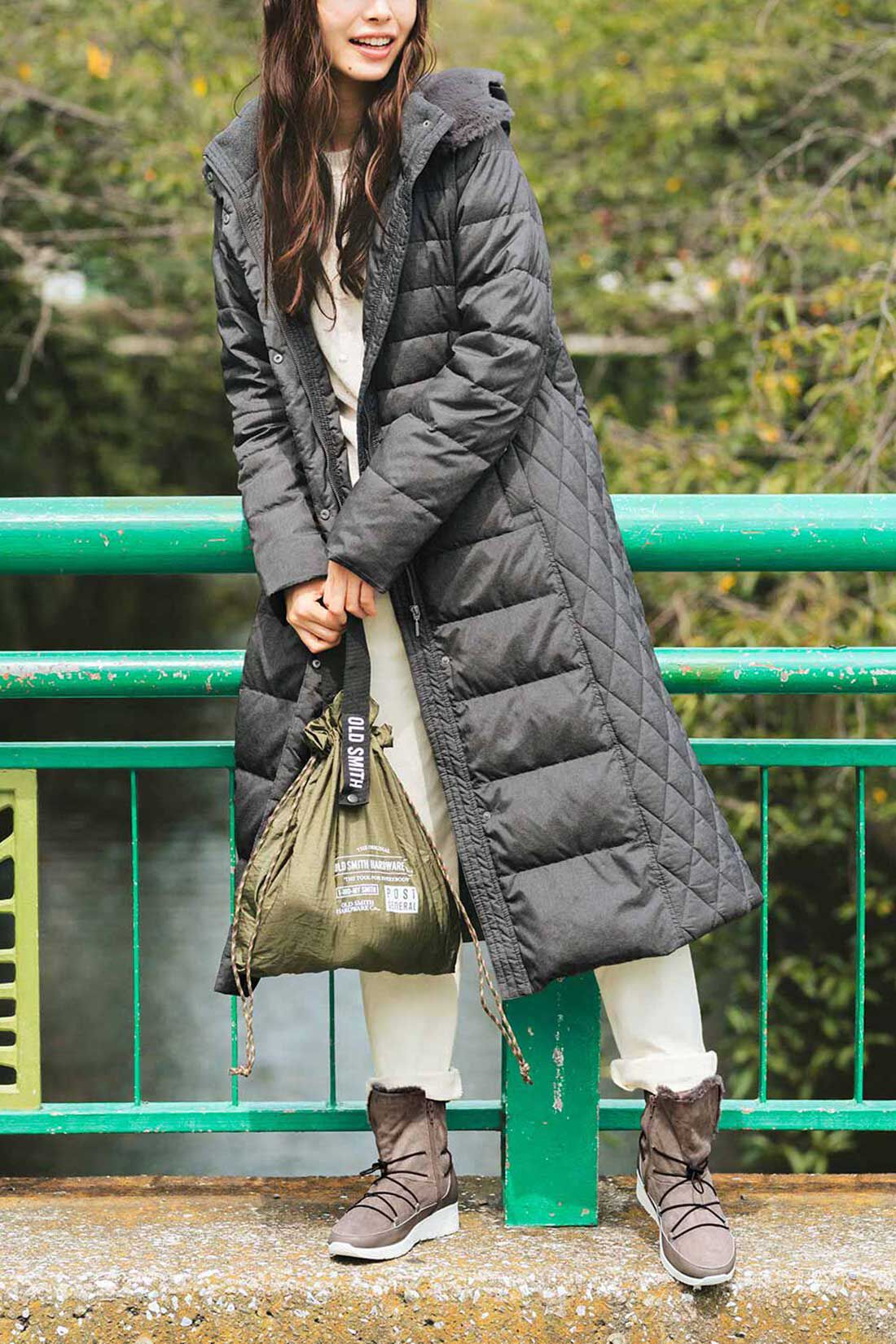 リブ イン コンフォート 寝袋みたいにあったか！ 細見せにこだわった