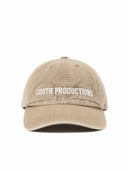 COOTIE PRODUCTIONS / Color Denim 6 Panel Cap -Beige-