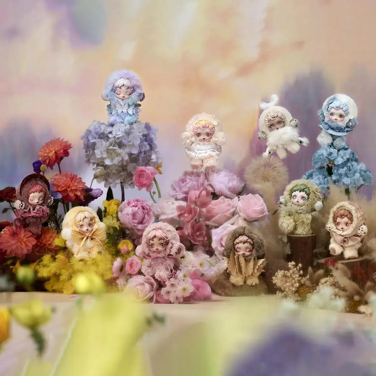 SKULLPANDA L'impressionnisme Series Plush Doll Blindbox | Art Toy