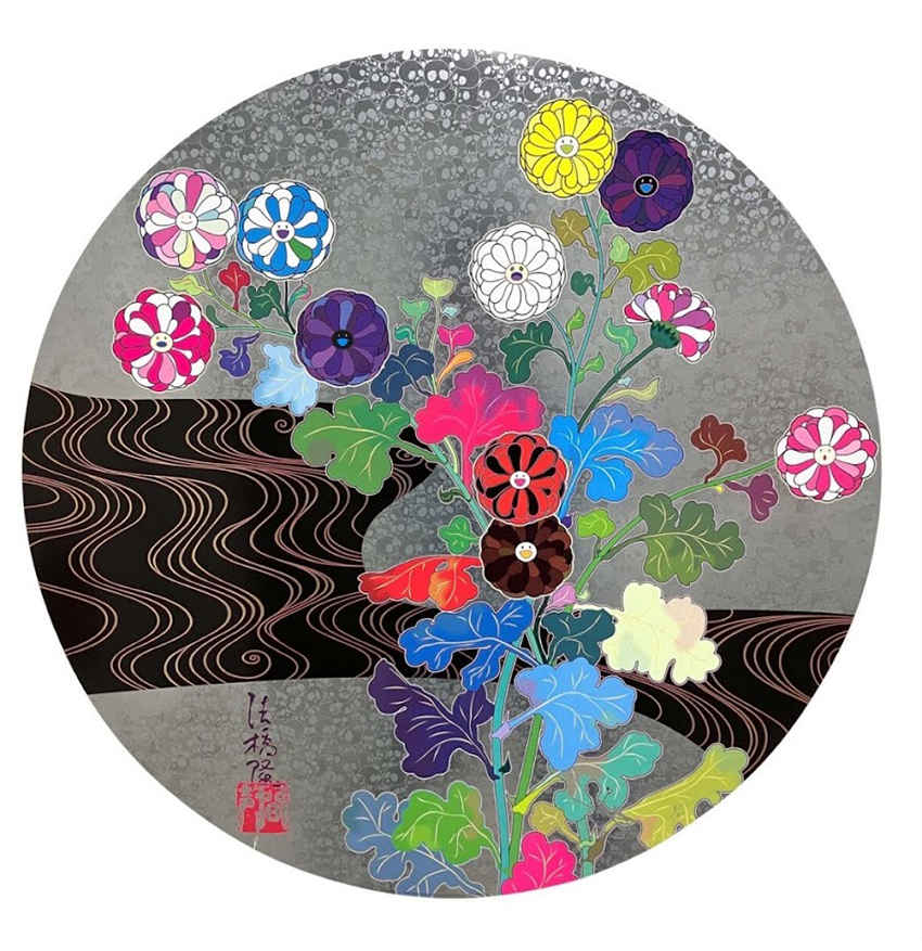 光琳 静謐 Kōrin: Tranquility』村上隆／Takashi Murakami | 絵画