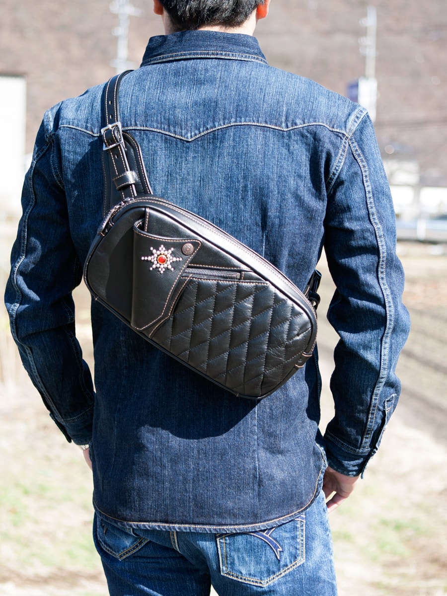 ホースハイド ボディバッグ FN-B6H2-5 | THE FLAT HEAD