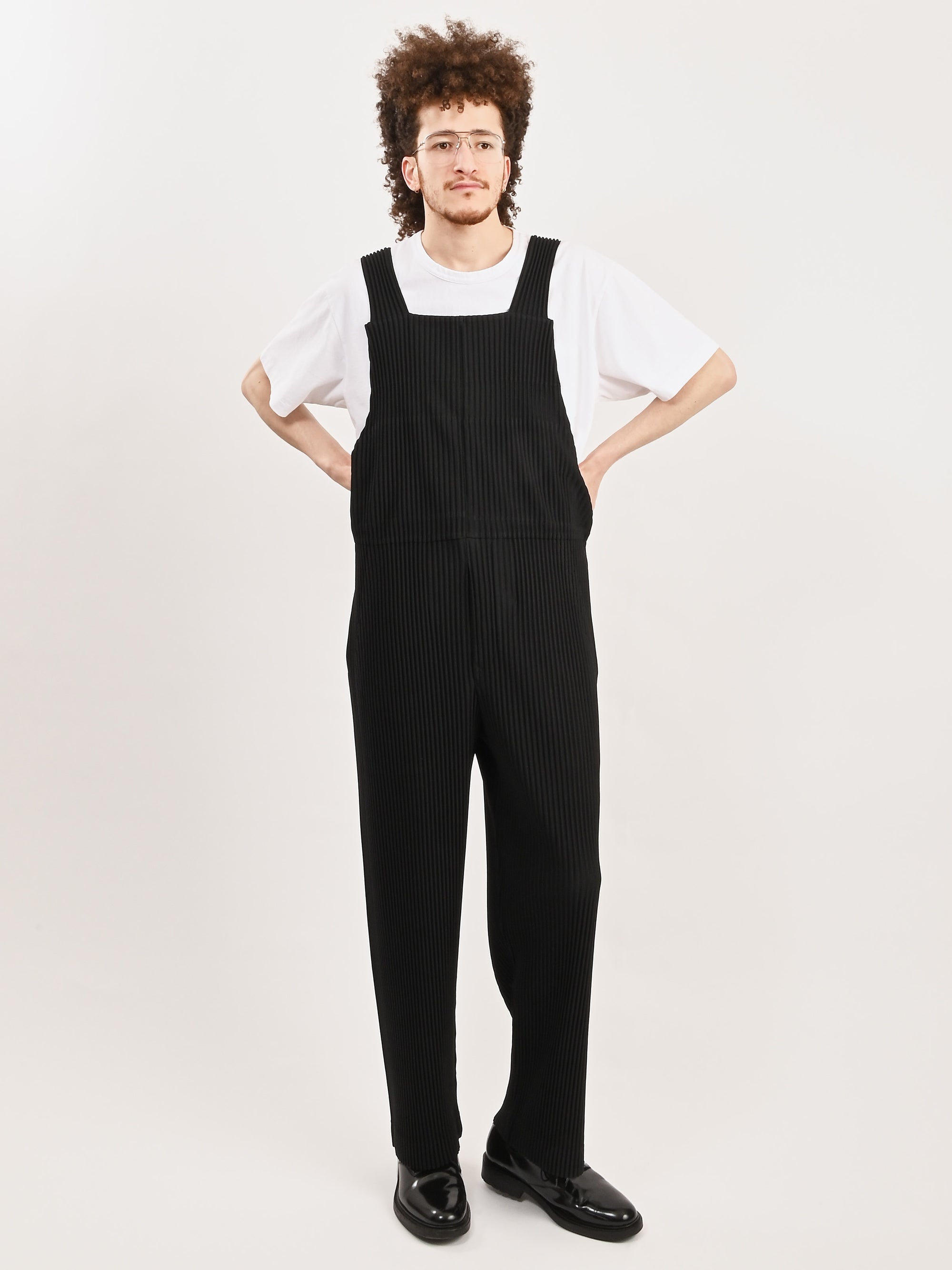 Homme Plisse Issey Miyake - Black Pleats Jumpsuit 1 – Frances May