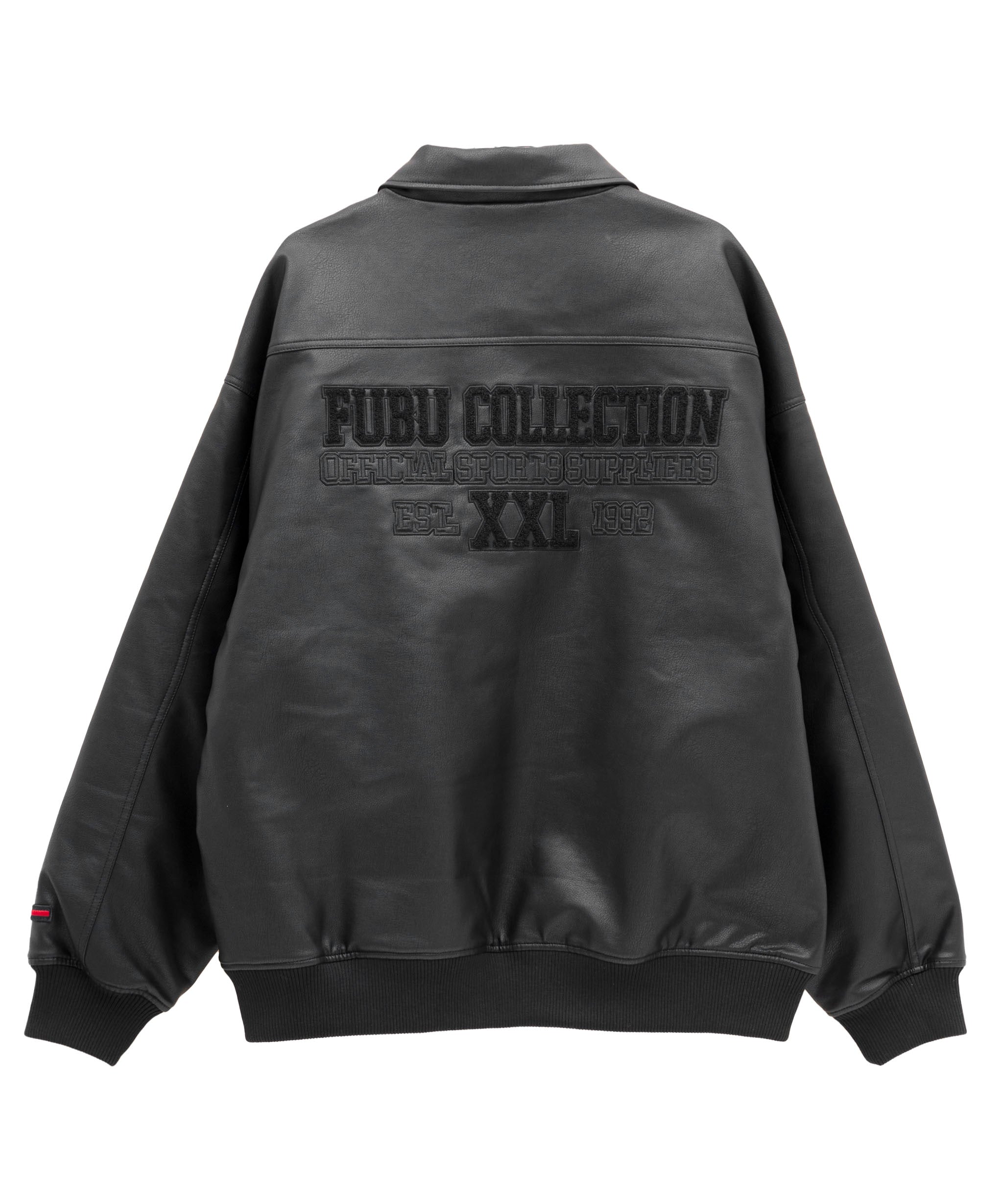 FUBU フブ アウター フェイクレザージャケット 。FUBUはアメリカの代表