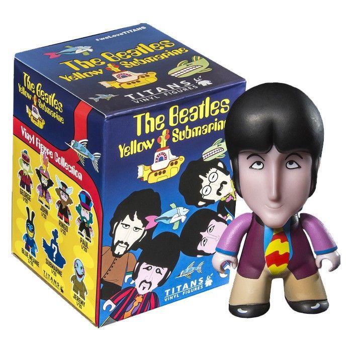 Titans The Beatles Yellow Submarine Vinyl Figures: (1 Blind Box)
