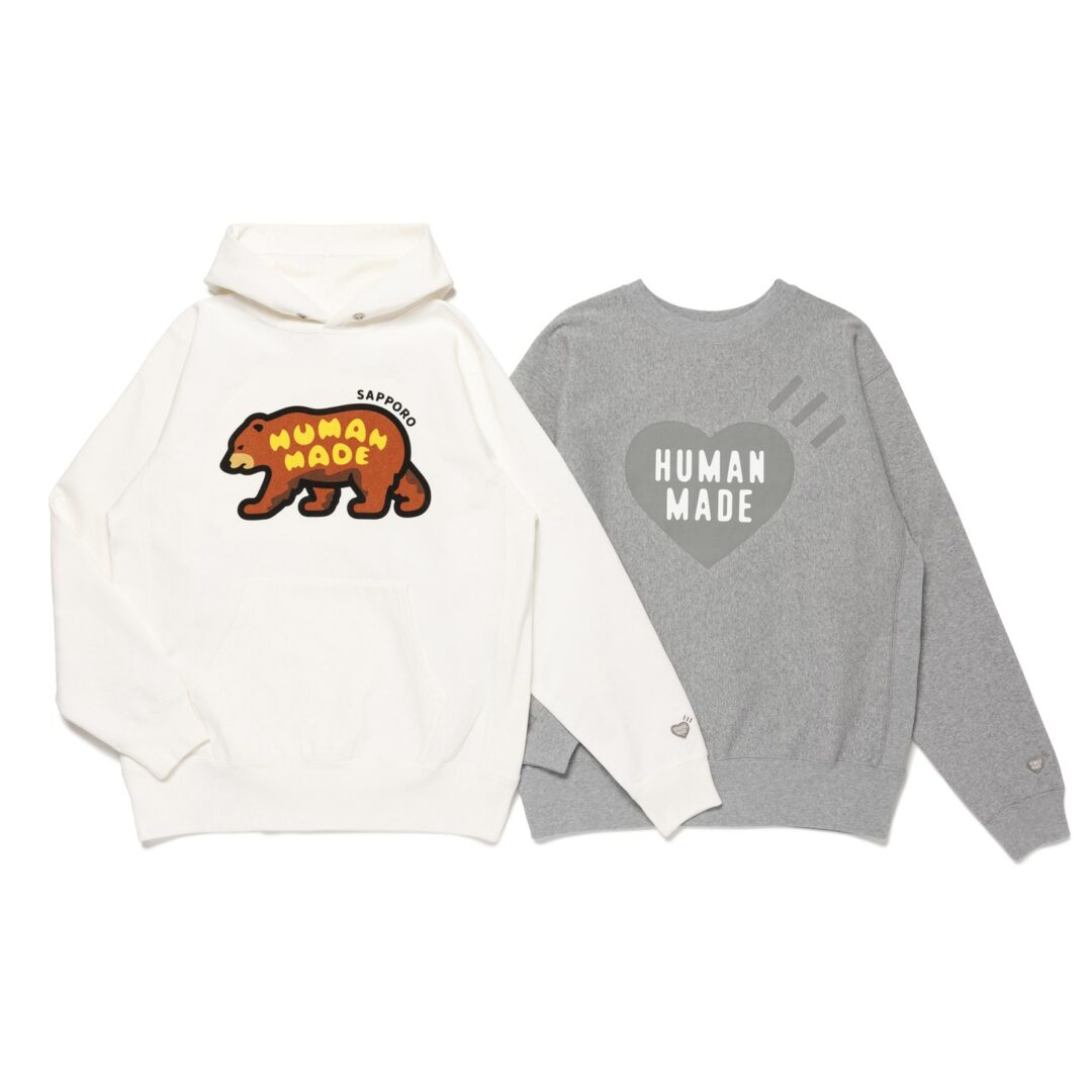 店舗別カラー】HUMAN MADE “ANIMAL HOODIE & HEART SWEATSHIRT”が2025