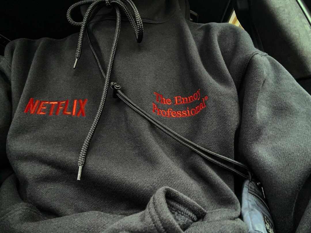 ENNOY × Netflix コラボセットアップ が2024年 1月下旬 発売予定
