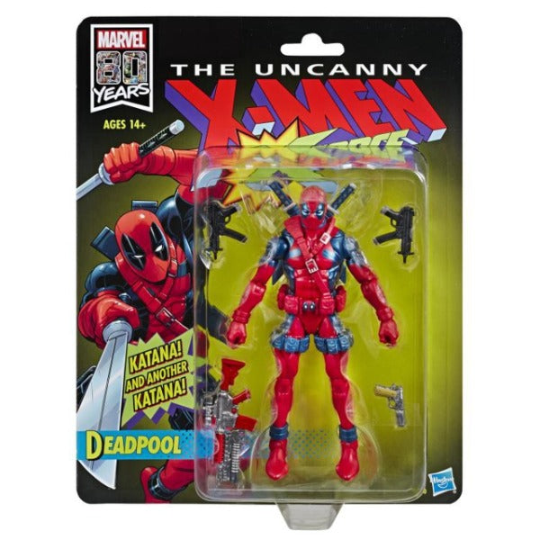Marvel 80th Anniversary Legends Series X-Force Deadpool Action