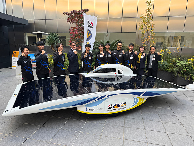 ソーラーチームが在日オーストラリア大使館で BWSC2025 参戦報告会に