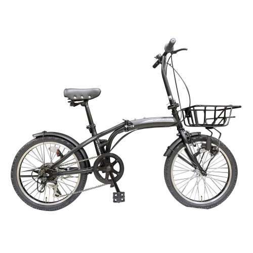 SOUTHERNPORT 20型折りたたみ自転車外装6段 マットブラック(マット