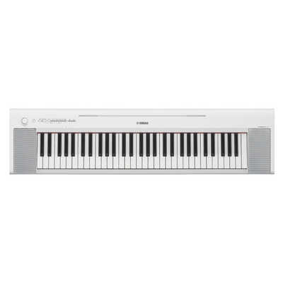 ヤマハ YAMAHA 電子キーボード ホワイト ［61鍵盤］ NP-15WH の通販