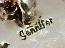 Jennifer Curtis （Navajo)作 ペンダント インディアンジュエリー