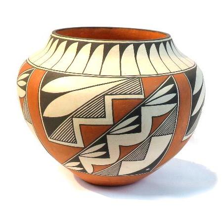 RAGUNA ラグーナ・プエブロインディアンのつくる壷 ポッタリー