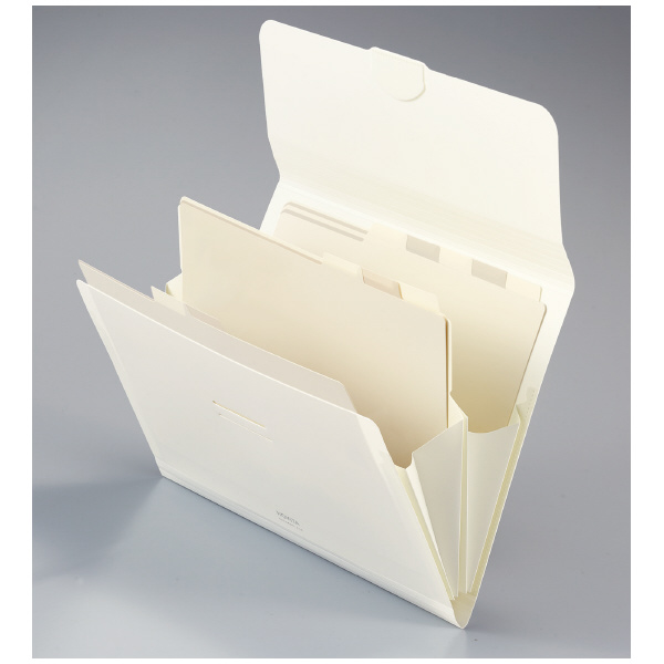 ポケットが大きく開く書類ファイル・A4・12P・W | コクヨ公式