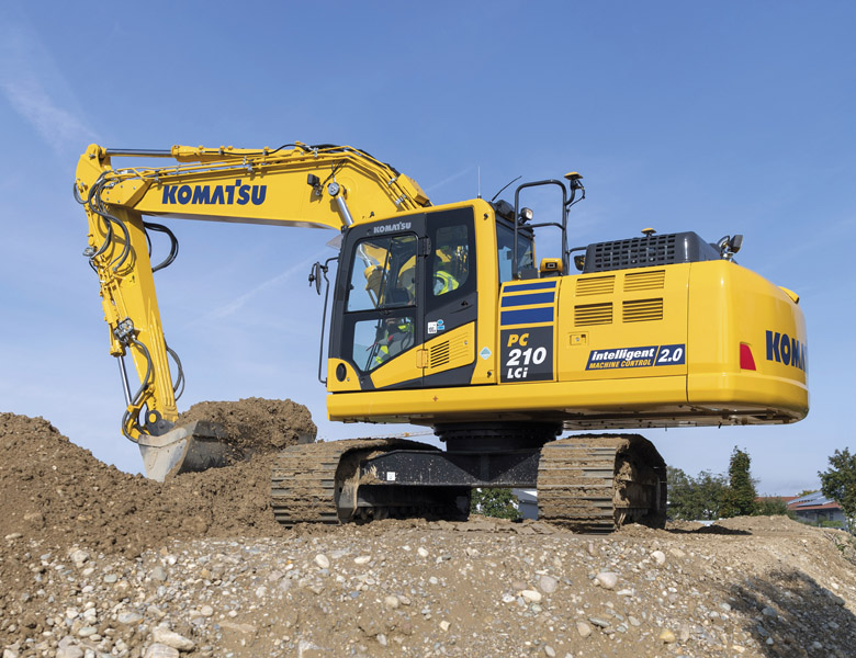Komatsu Intelligent Machine Control Excavator PC210LCi-11