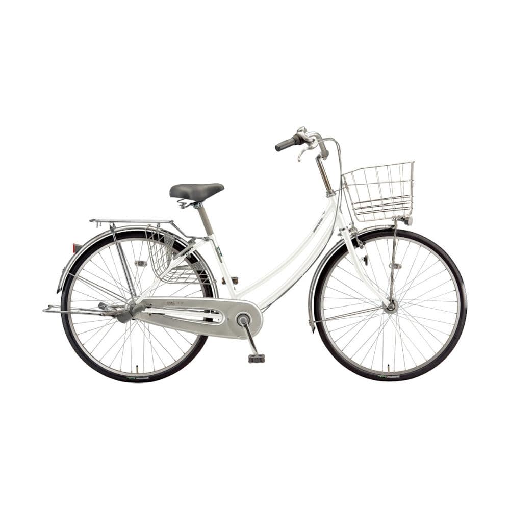 ブリヂストン シティ車 エグゼ 26インチ ホワイト EX63W4 の