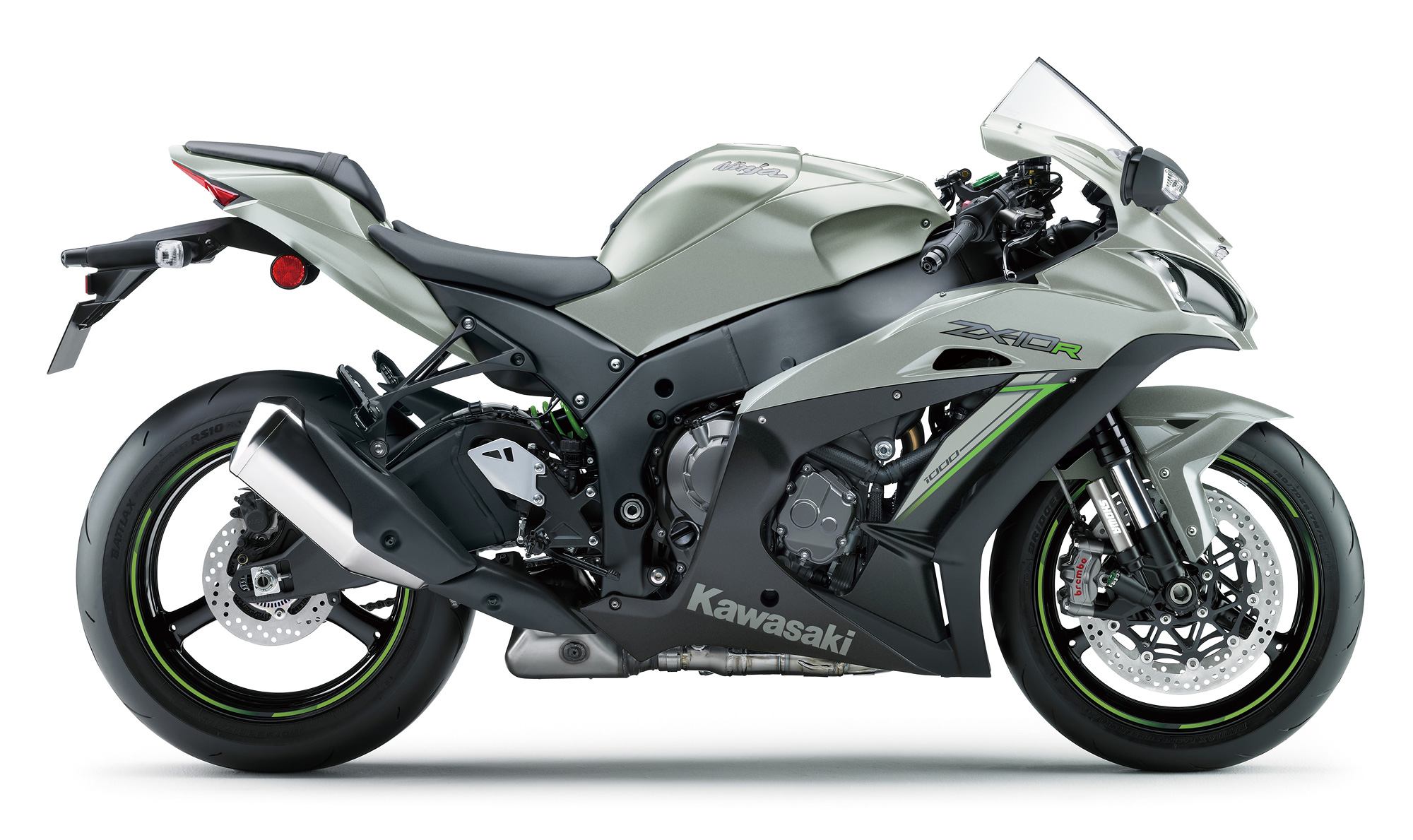 Ninja ZX-10R］カラーリングを変更した2018年モデルが発表 | 新車
