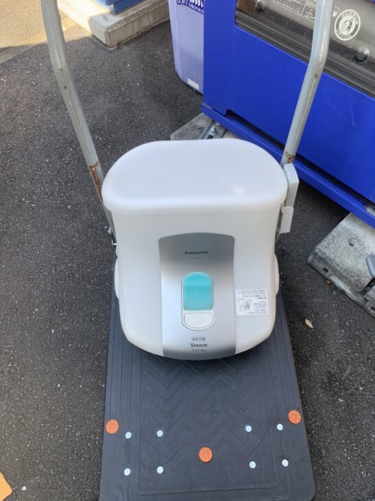埼玉県富士見市】パナソニックのスチームフットスパ EH2862Pを出張にて