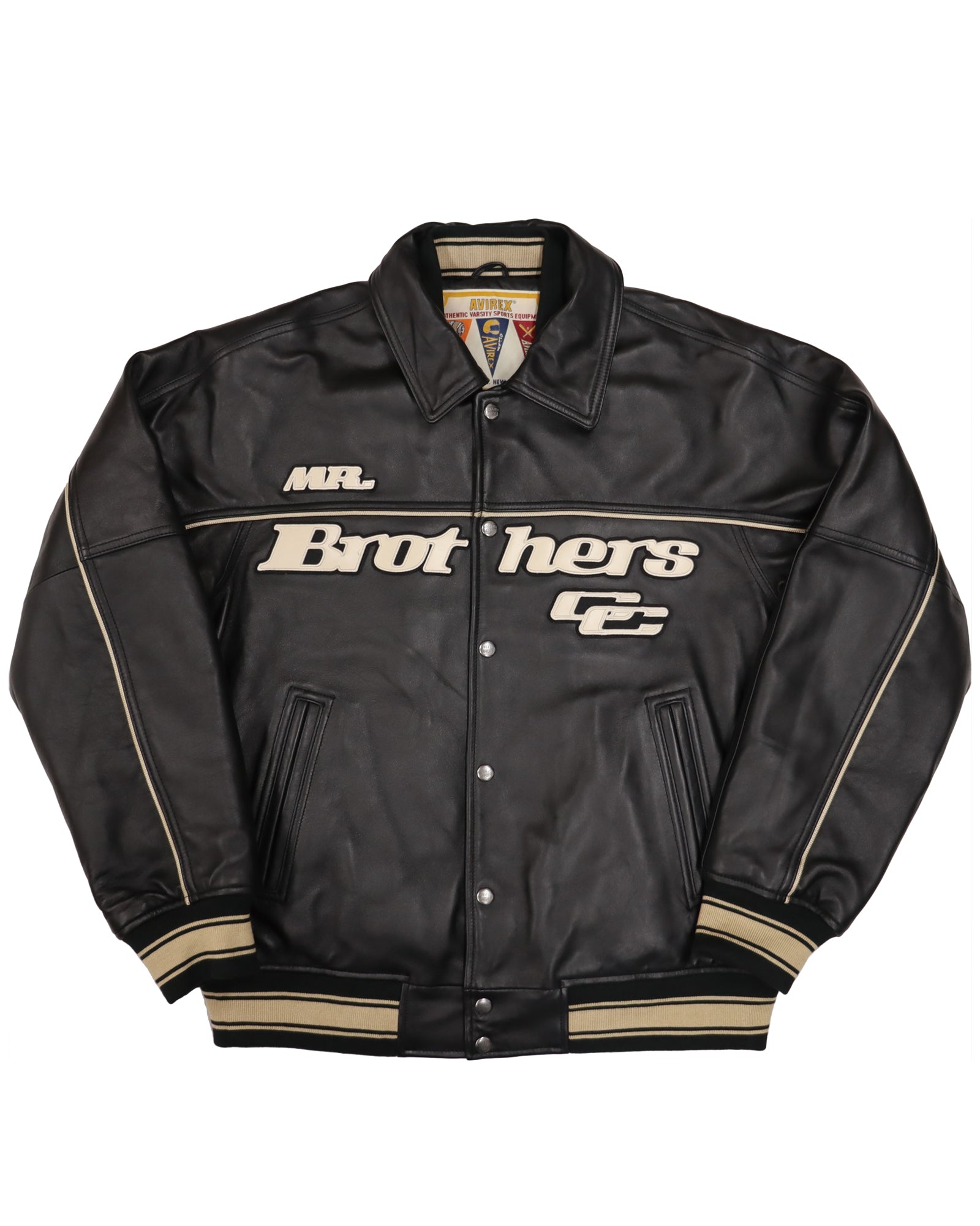 AVIREX×MBCC VARSITY JKT 