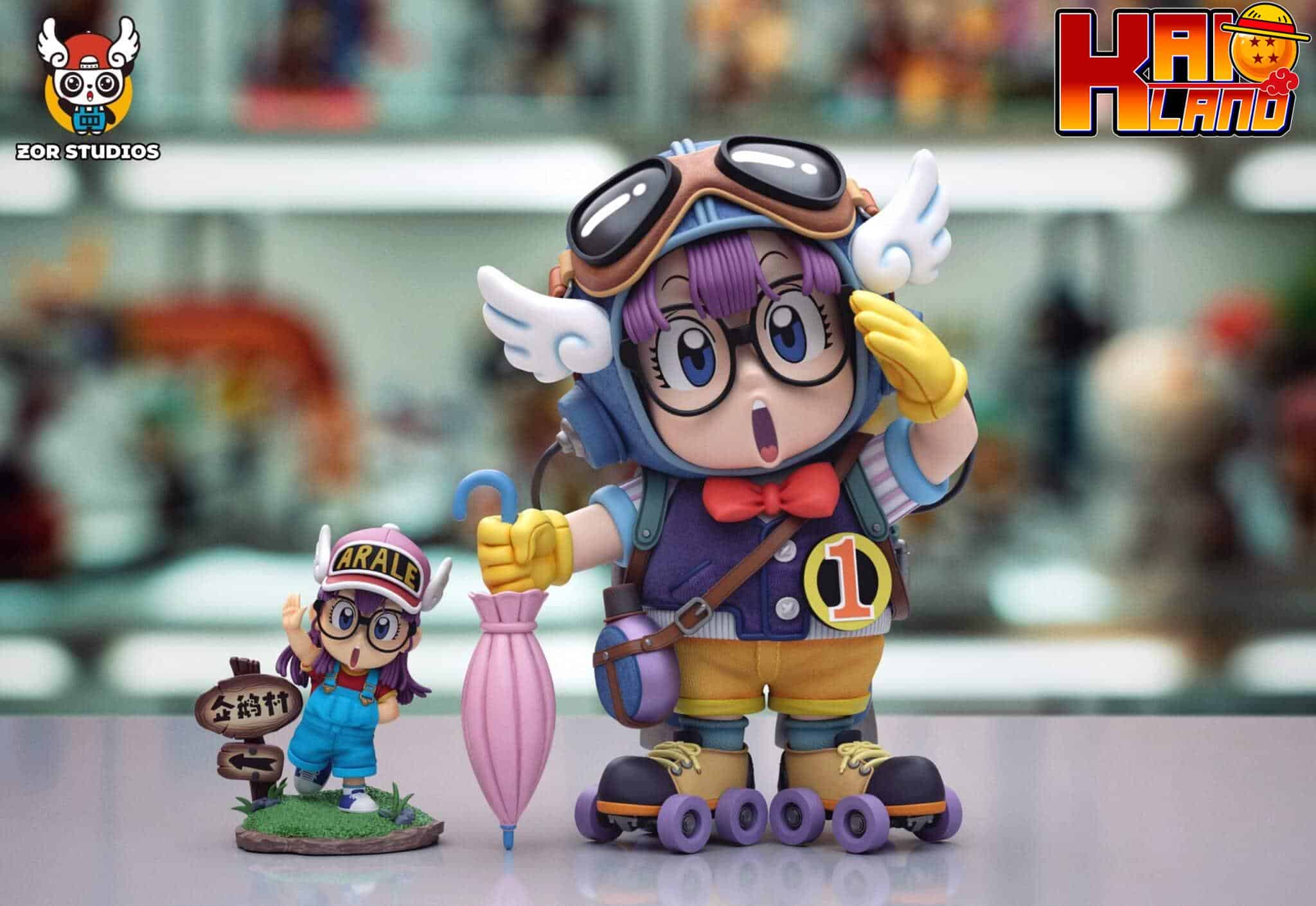 Dr.スランプ ZOR スタジオパイロット アラレ 樹脂製スタチュー - Kaioland