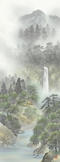 掛軸 自然の風景 EY4125 掛軸 自然の風景 EY4125 掛軸 掛け軸 山水画