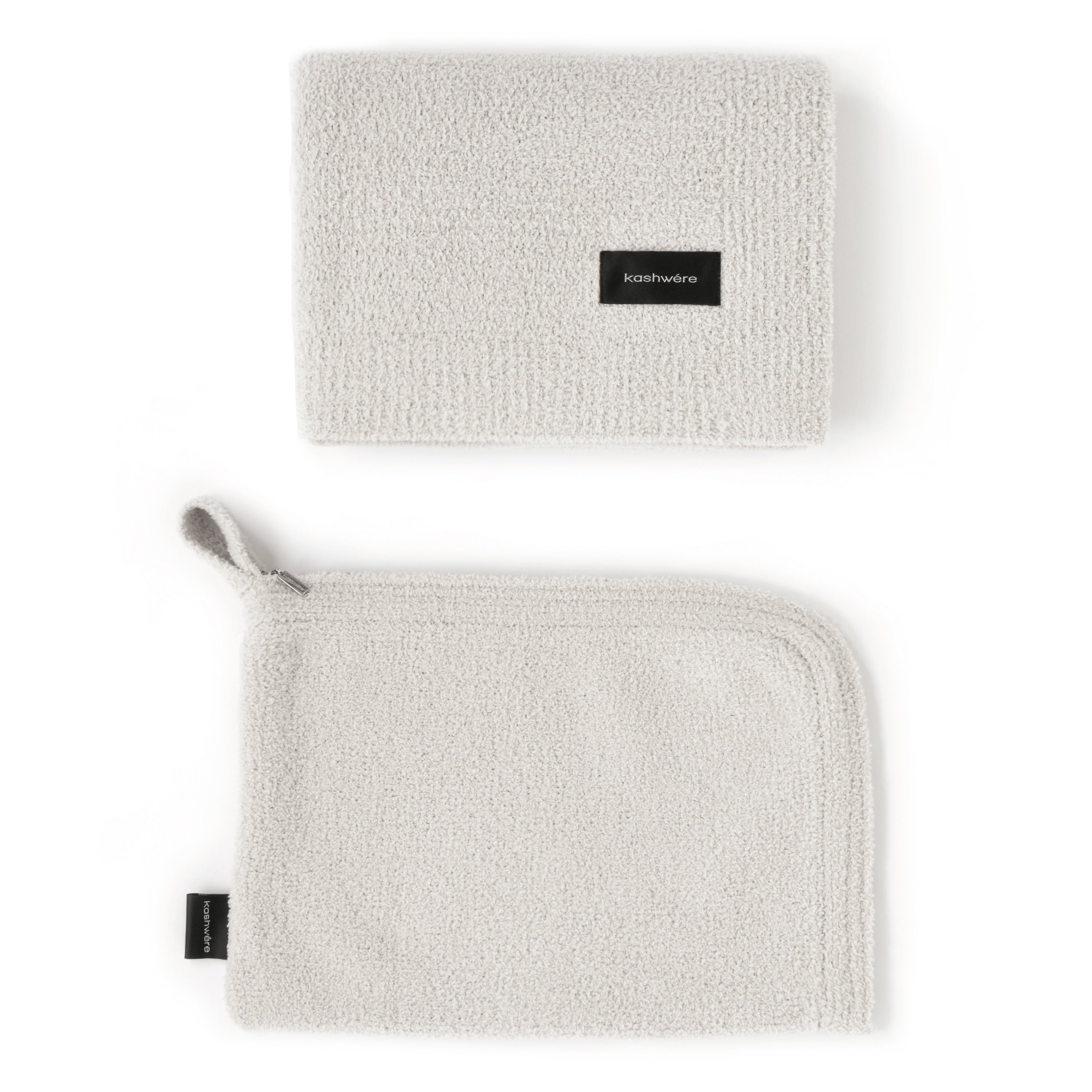 TRAVEL BLANKET(82×125cm mist): BLANKET | kashwere Japan