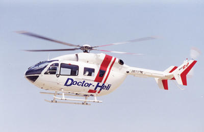 東北エアサービス向け「川崎式BK117C-2型ヘリコプター」を受注