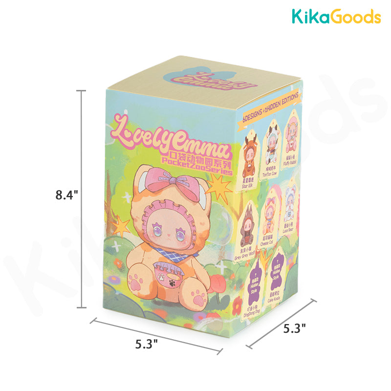 Lovely Emma Pocket Zoo Series Plush Blind Box – KIKAGoods