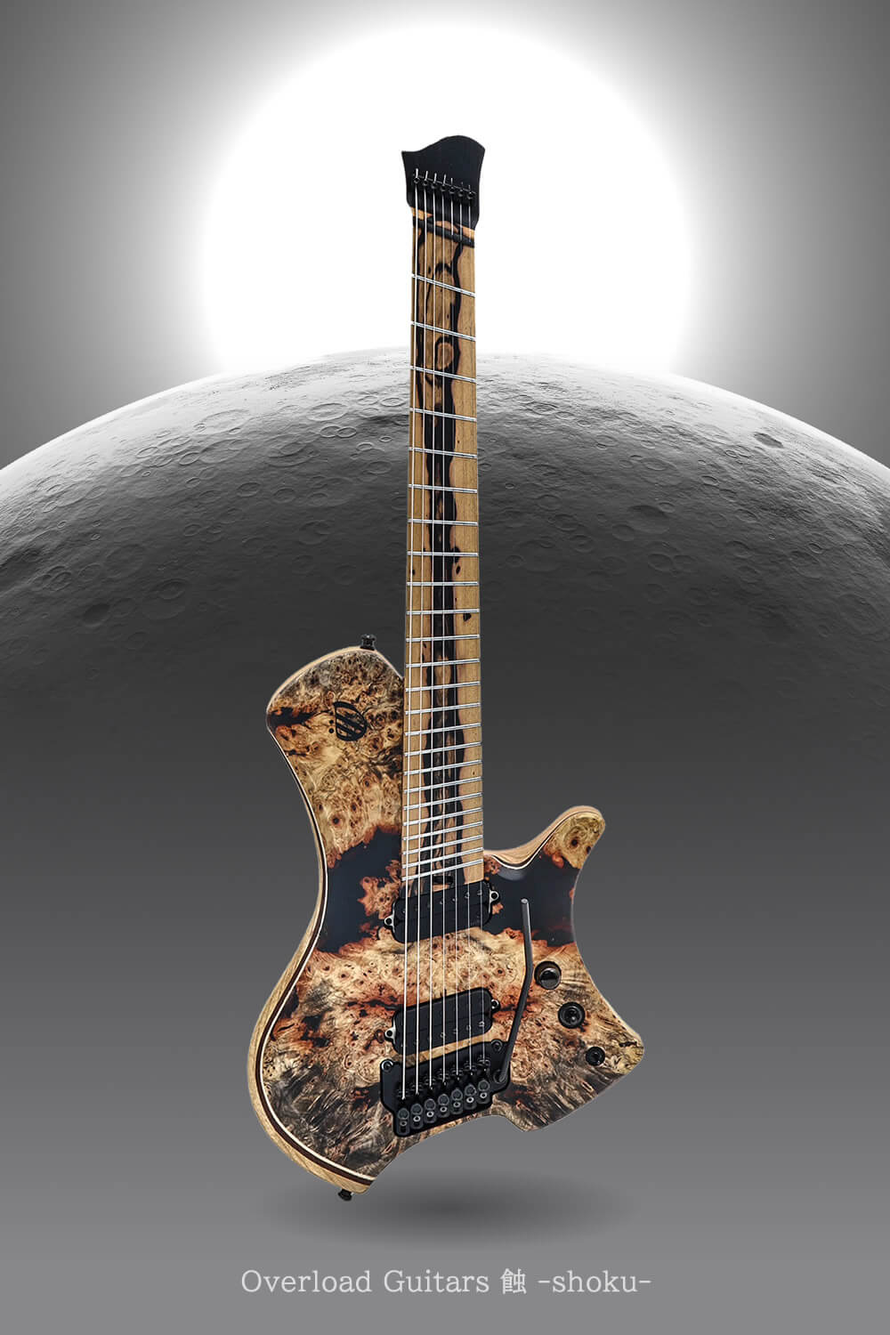 the GazettE 葵 シグネイチャーモデル「Overload Guitars 蝕 -shoku