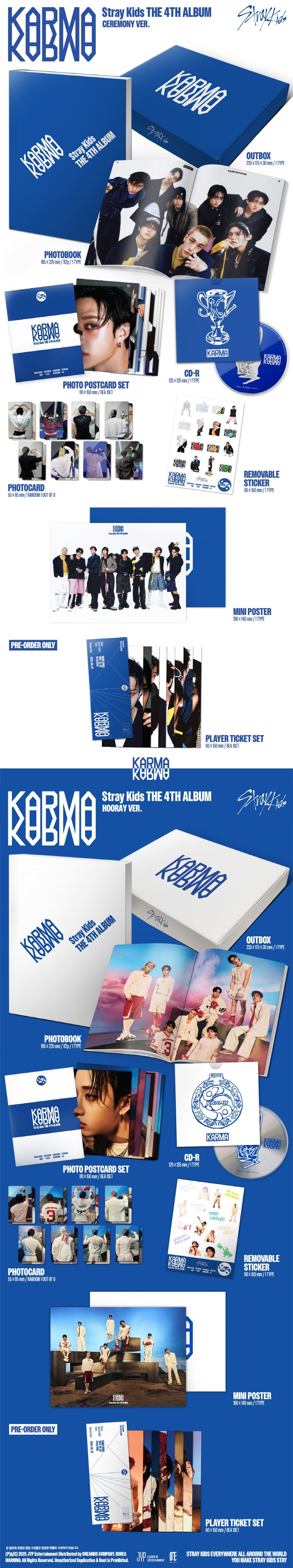 STRAY KIDS - [KARMA] 4th Album CEREMONY Version – kpopalbums.com