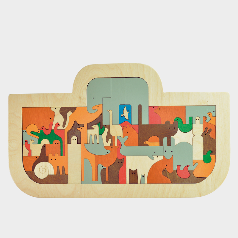 ジョージラックパズル・ノアの方舟：フィリップ・ゲル氏デザイン