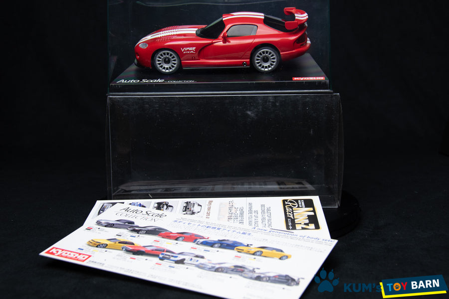 Kyosho Mini-z Body ASC DODGE VIPER GTS-R MZC7R – KUM'S TOY BARN
