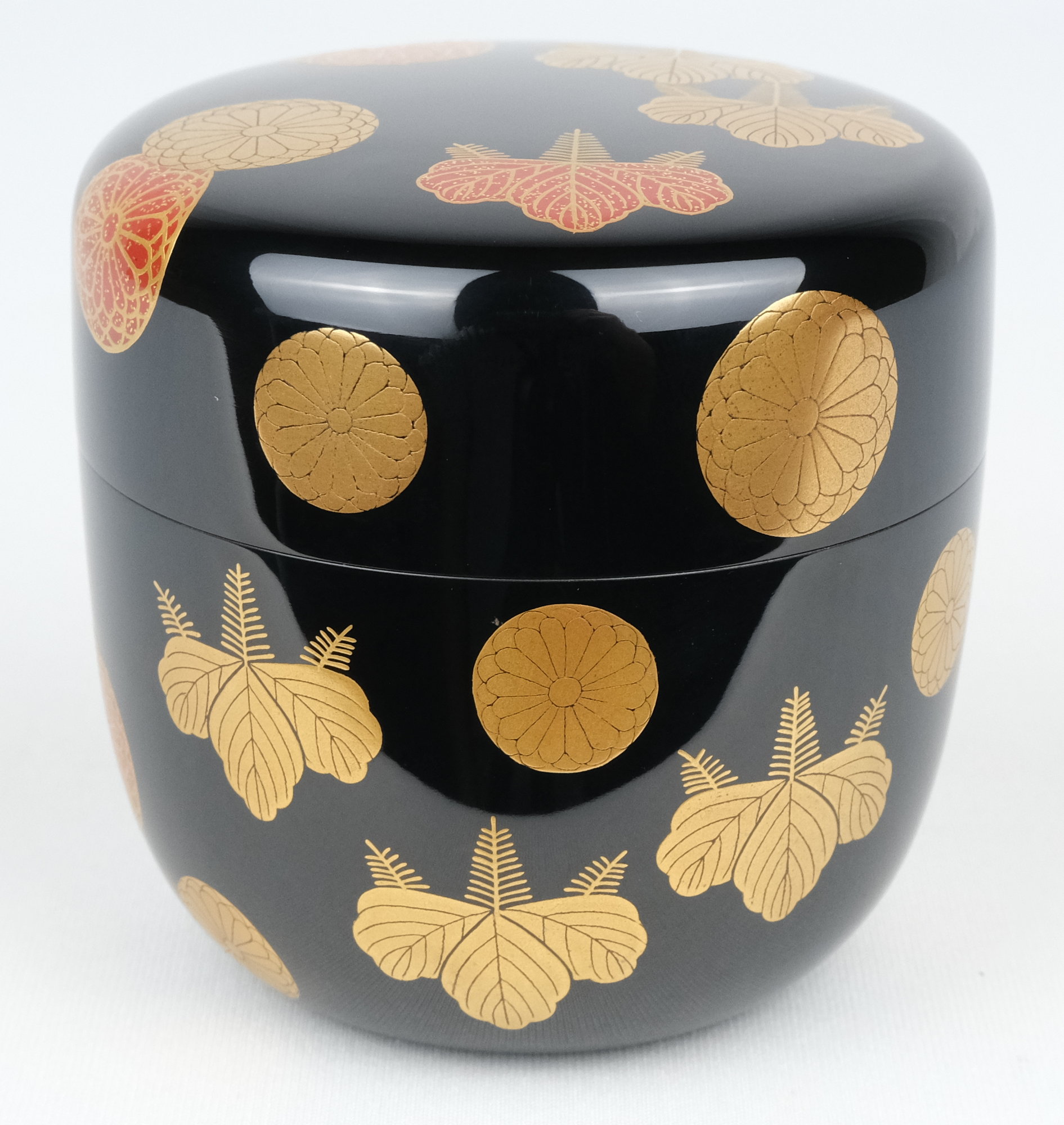 栗山園オンライン通販部 / 【出物】 高台寺蒔絵大棗 川端近左 鵬雲斎書付