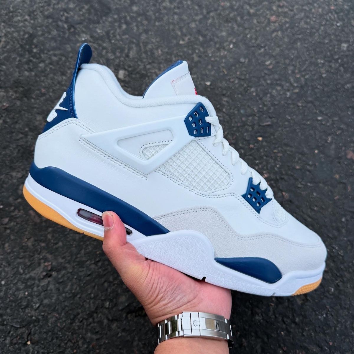 The Nike SB x Air Jordan 4 Navy Is Almost Here