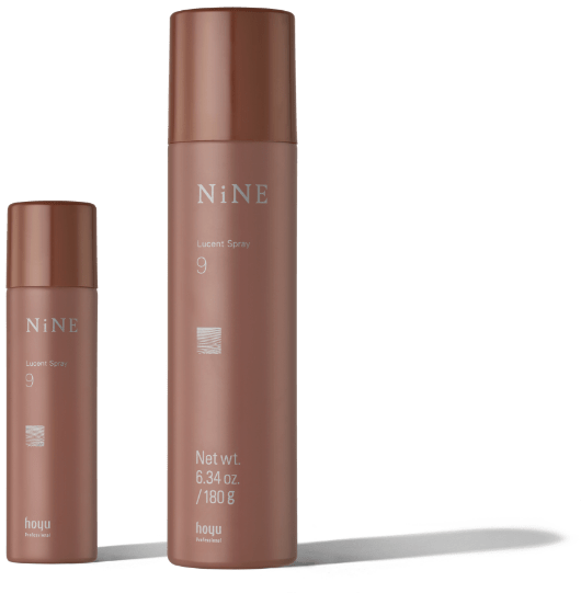 LUCENT SPRAY | NiNE Styling Care ブランドサイト hoyu