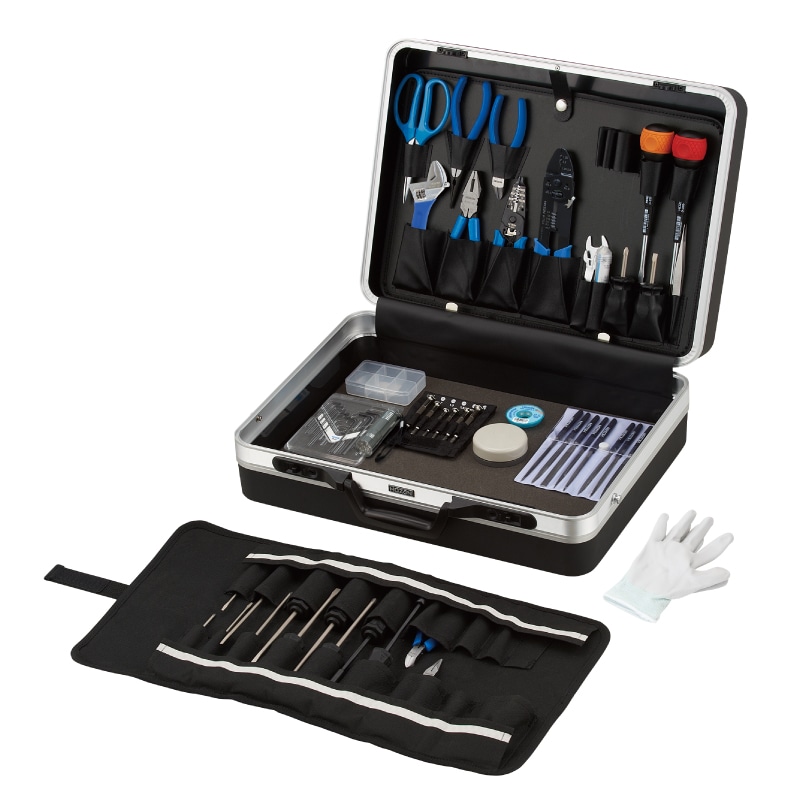 S-75 工具セット / アタッシュケースタイプ【HOZAN】 ホーザン株式会社