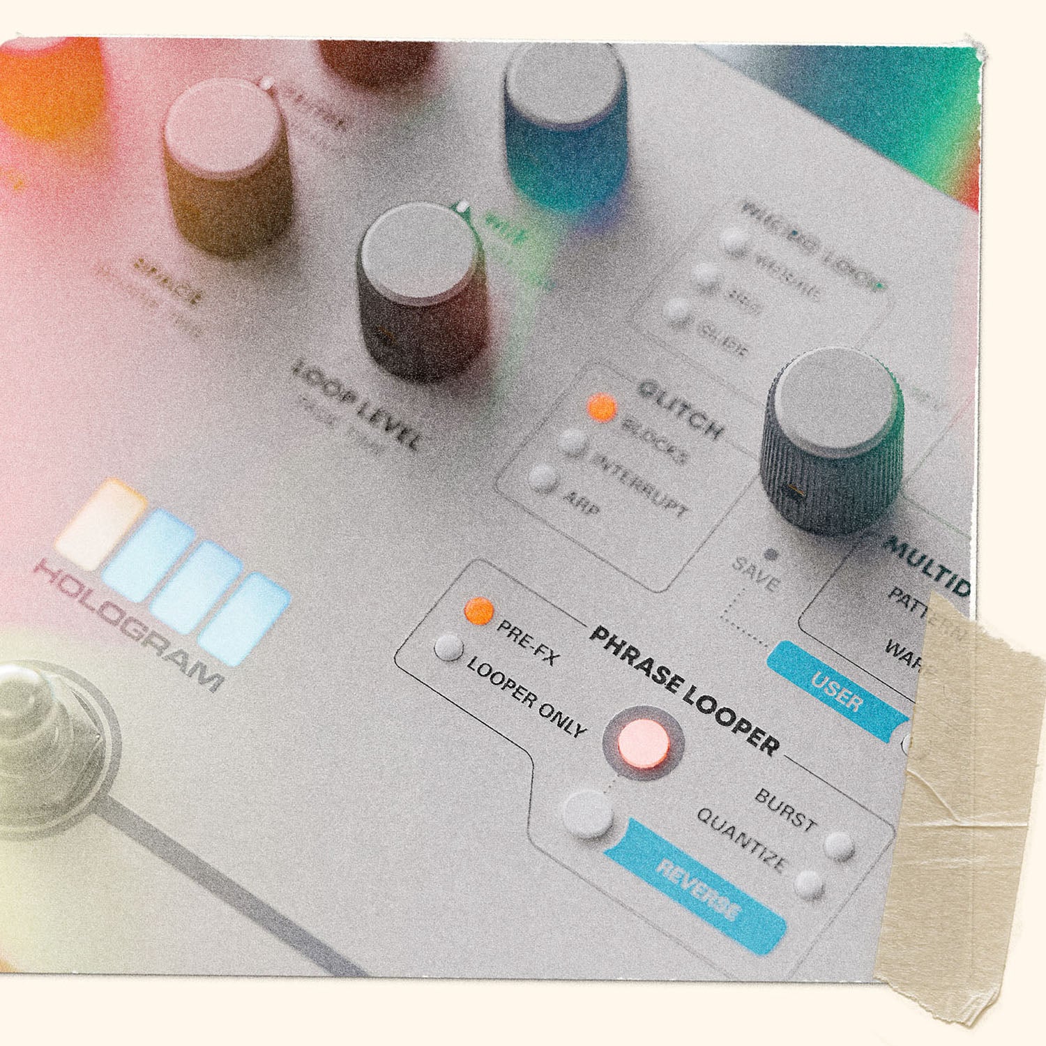 Microcosm | Granular Looper & Glitch Pedal – Hologram Electronics