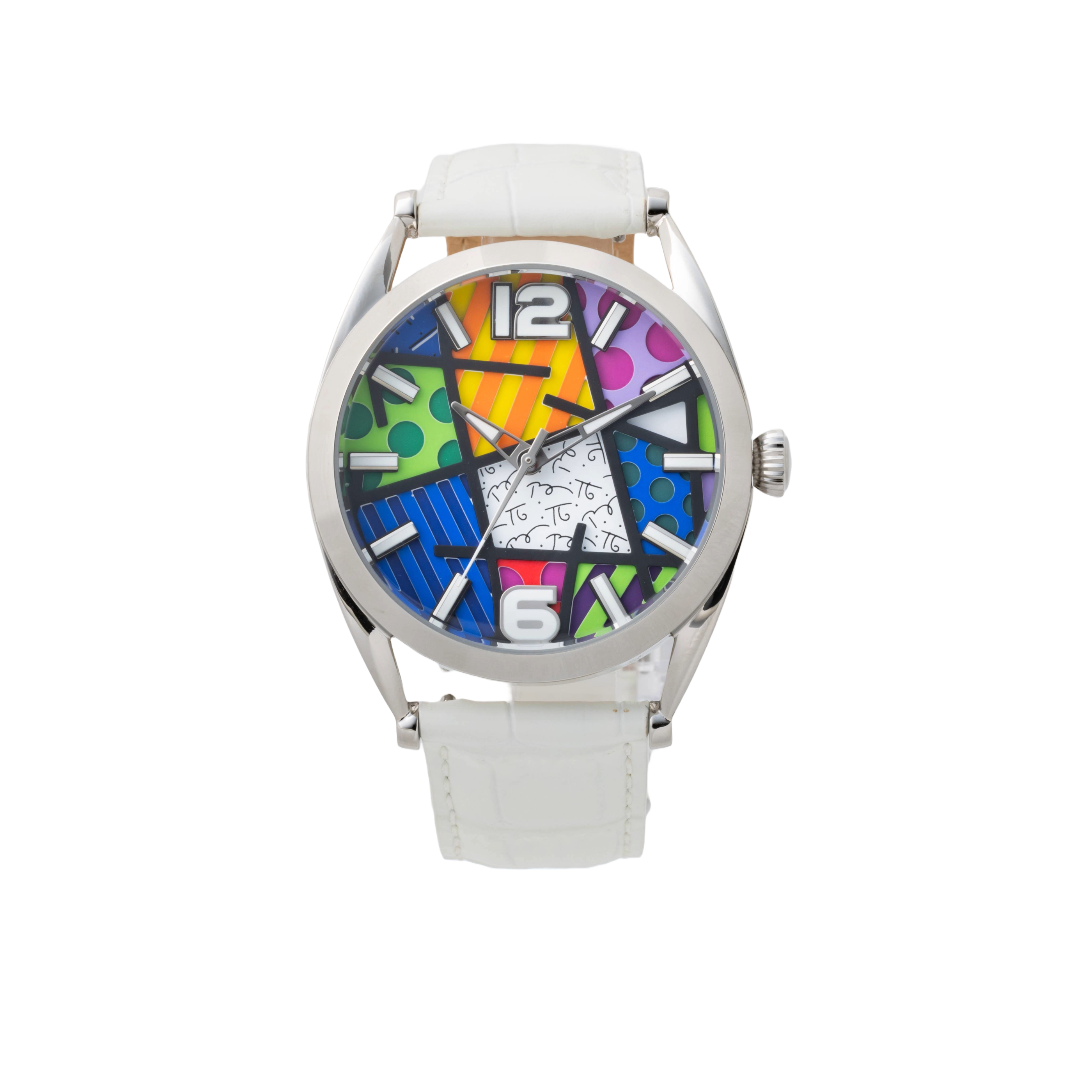 ROMERO BRITTO WRISTWATCH Colorful Landscape / Large ｜ ロメロ