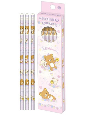 キャラ文具 リラックマ【2019】かきかた鉛筆B|【堀商店】景品・販促品