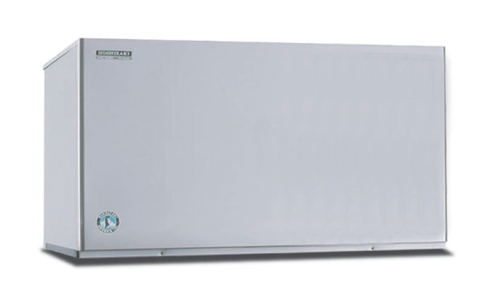 KM-1301SRH-E with URC-14FE, Crescent Cuber Icemaker, Remote-cooled